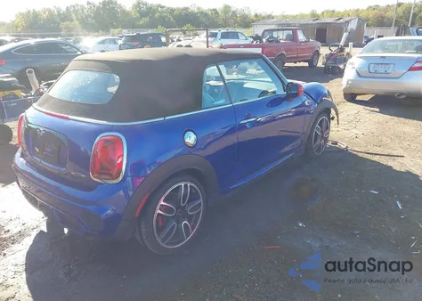 2019 Mini Convertible John Cooper Works z USA, uszkodzony, nr VIN WMWWH9C5XK3E23426
